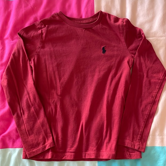 Polo Cotton Long Sleeve Tee - Picture 1 of 3